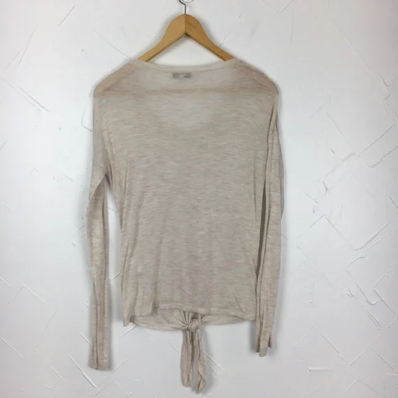 Madewell Modern Tie Front Sweater XS - Picture 6 of 6